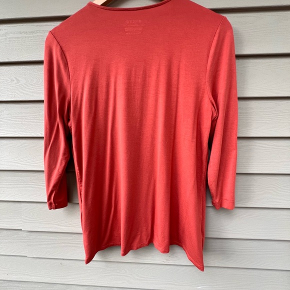 Chico’s The Perfect Tee -  3/4 length sleeve. Size Large - Picture 3 of 10